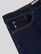 Mens Classic Fit Jean Rinse Wash