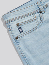 Mens Classic Fit Jean Mid Wash