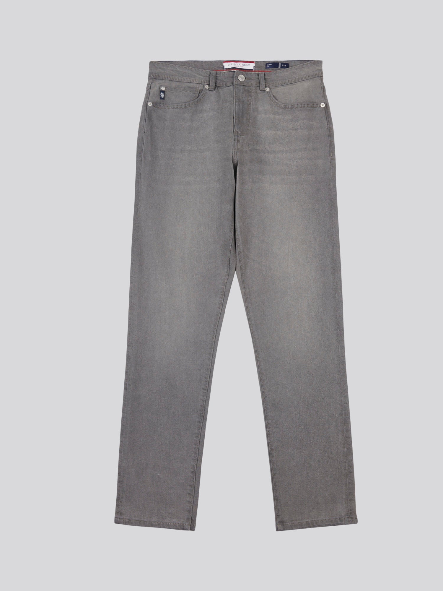 Mens Classic Fit Jean Grey Wash