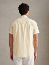 Mens  Short Sleeve Oxford Shirt French Vanilla