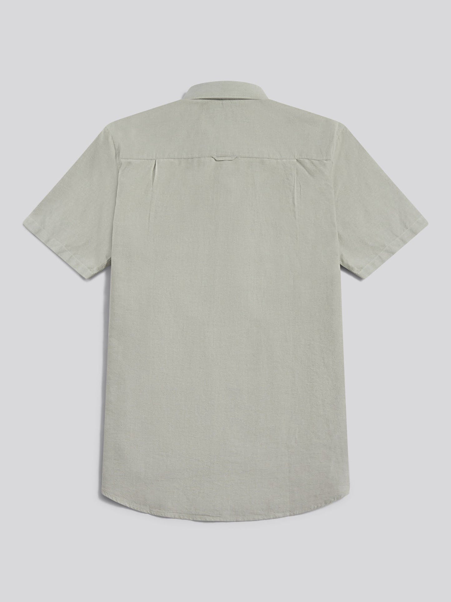 Mens  Short Sleeve Oxford Shirt Sea Spray