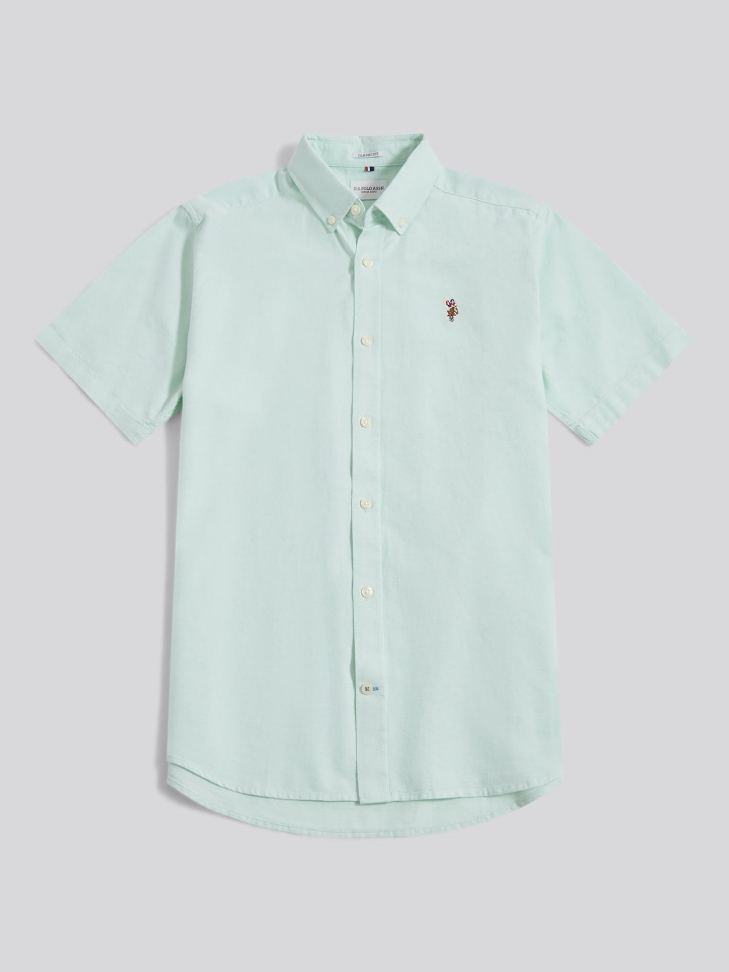 Mens  Short Sleeve Oxford Shirt Bay