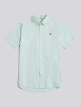 Mens  Short Sleeve Oxford Shirt Bay