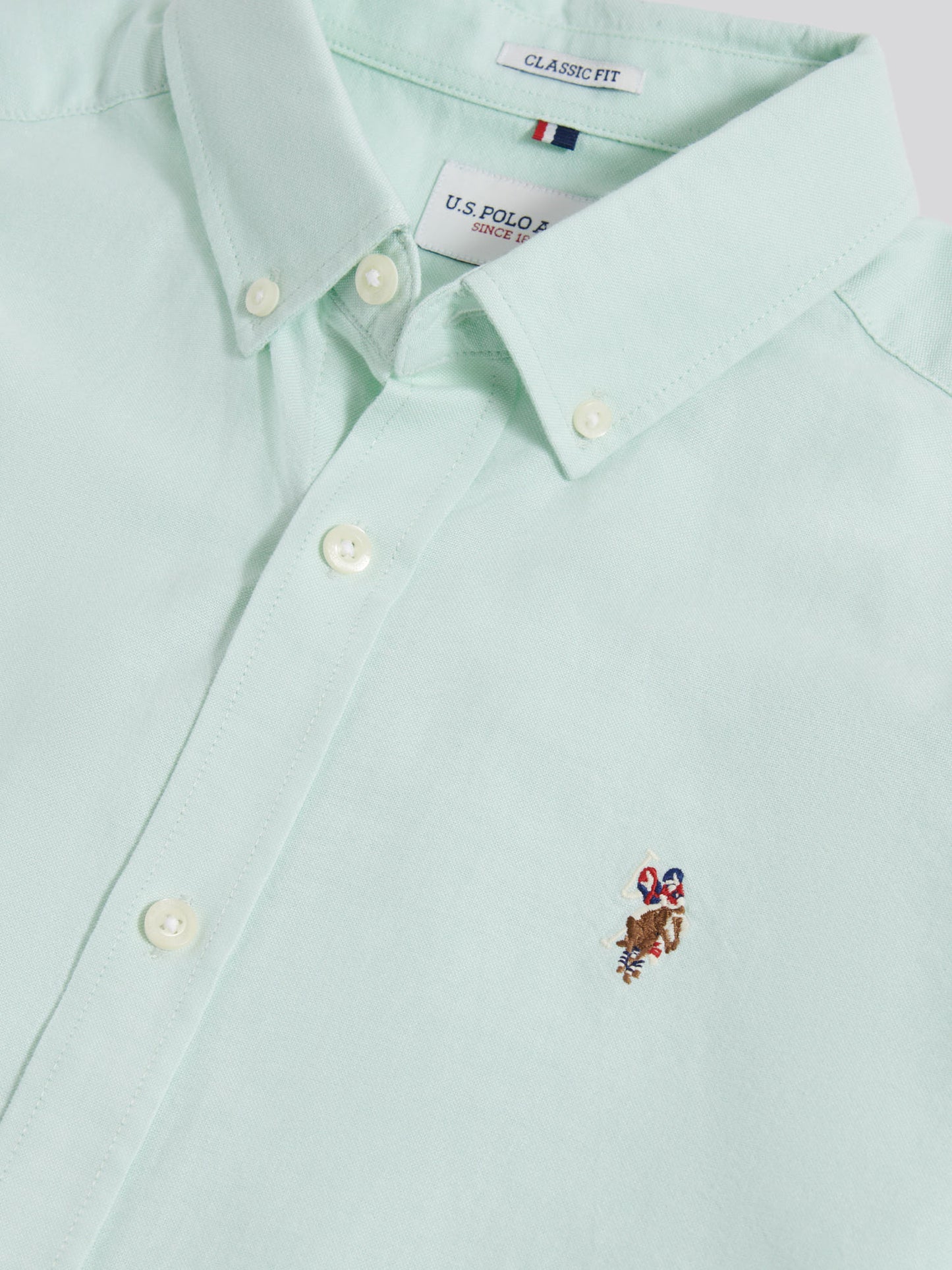 Mens  Short Sleeve Oxford Shirt Bay