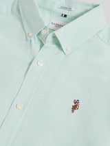 Mens  Short Sleeve Oxford Shirt Bay