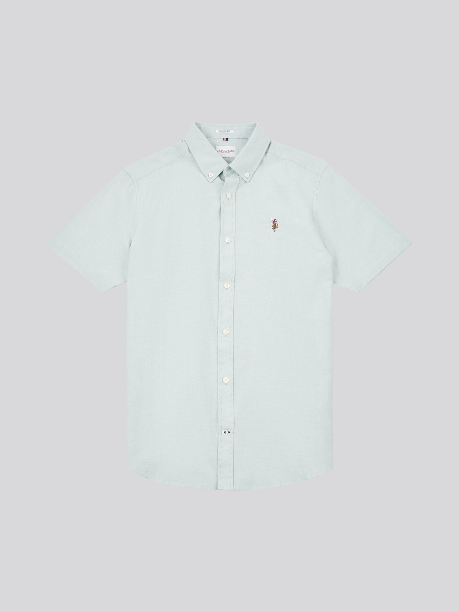 Mens  Short Sleeve Oxford Shirt Green Bay
