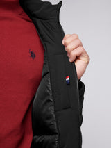 Mens Smart Parka in Black