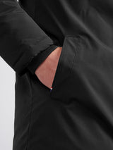 Mens Smart Parka in Black