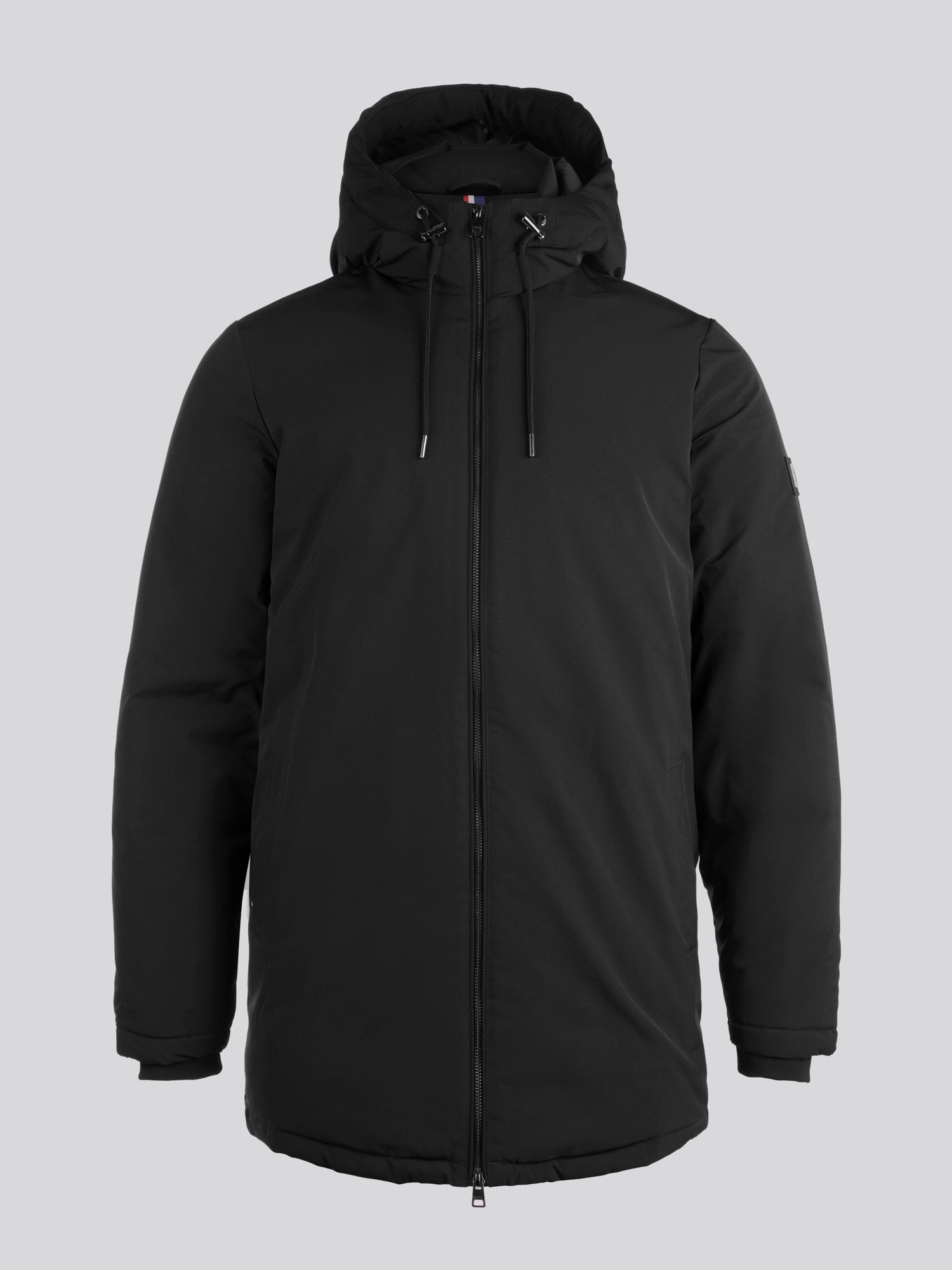 Mens Smart Parka in Black