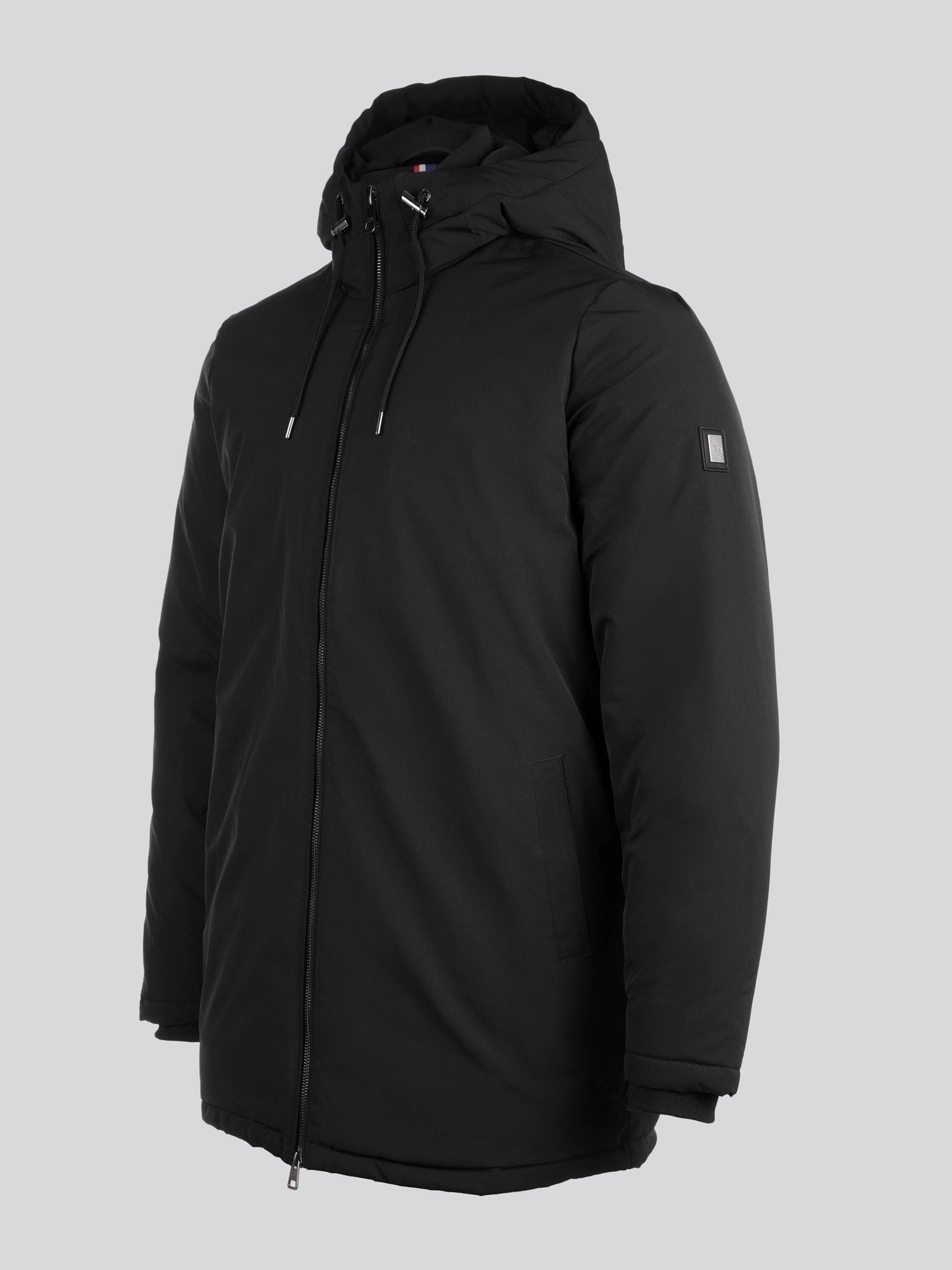 Mens Smart Parka in Black