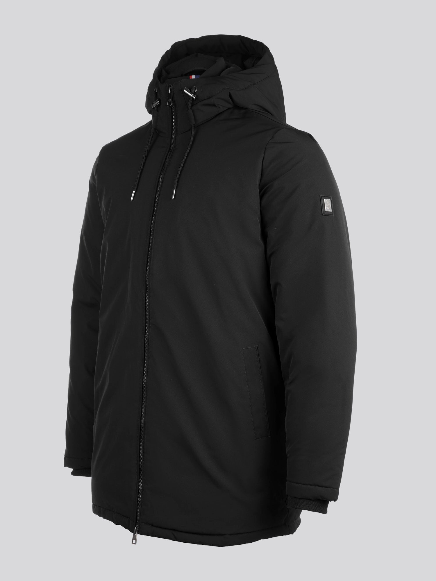 Mens Smart Parka in Black