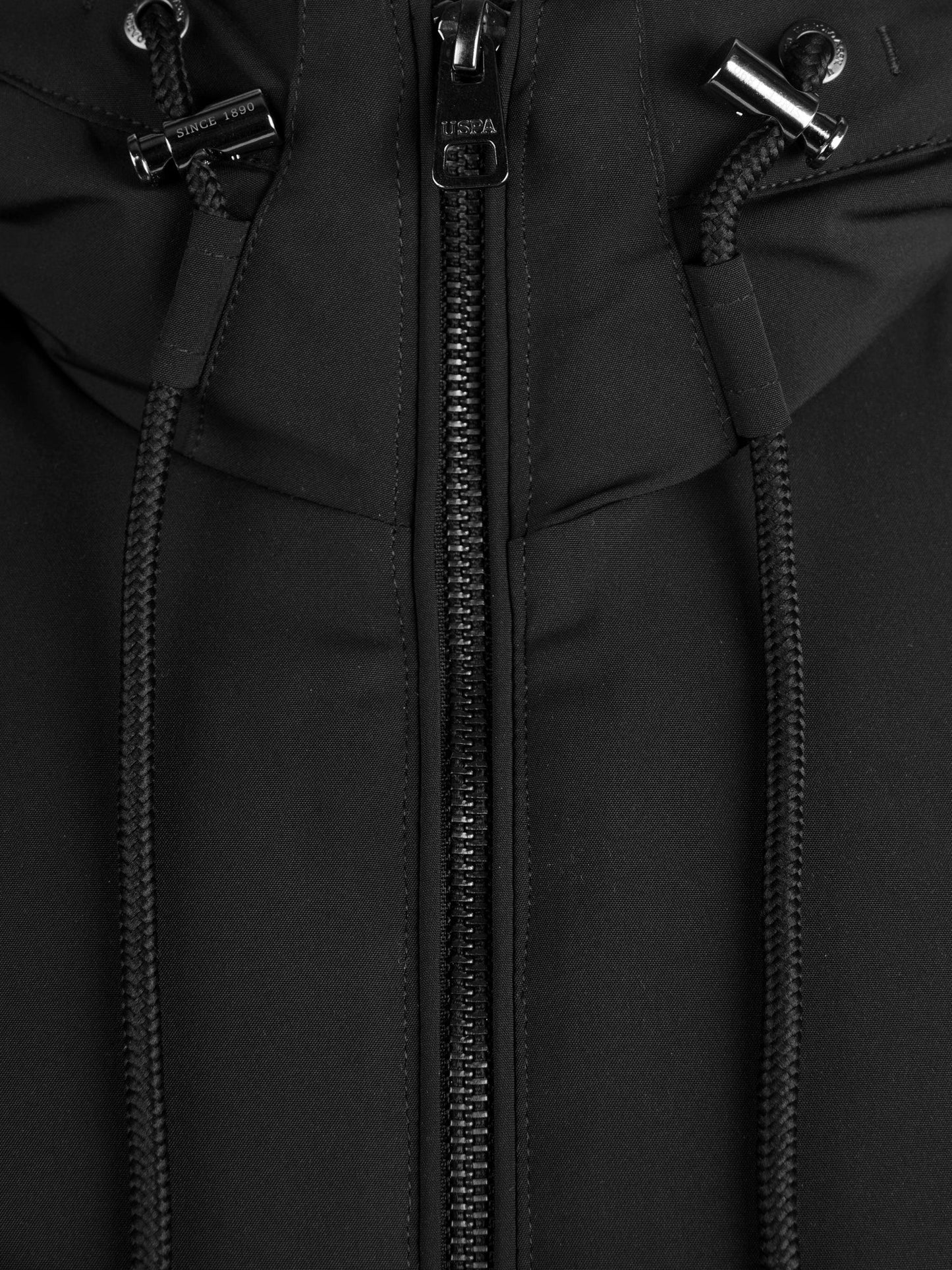 Mens Smart Parka in Black