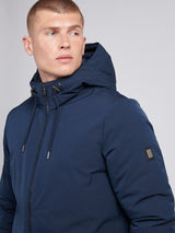 Mens Smart Parka in Dark Sapphire Navy
