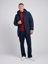 Mens Smart Parka in Dark Sapphire Navy