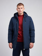 Mens Smart Parka in Dark Sapphire Navy