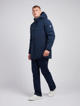 Mens Smart Parka in Dark Sapphire Navy