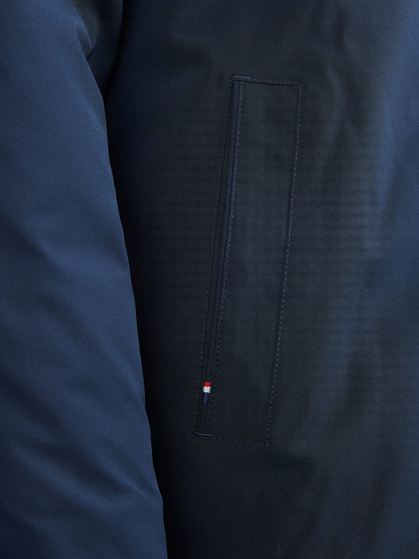 Mens Smart Parka in Dark Sapphire Navy