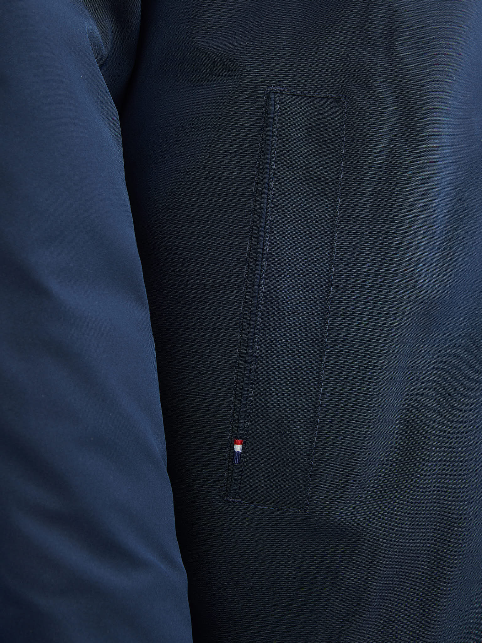 Mens Smart Parka in Dark Sapphire Navy