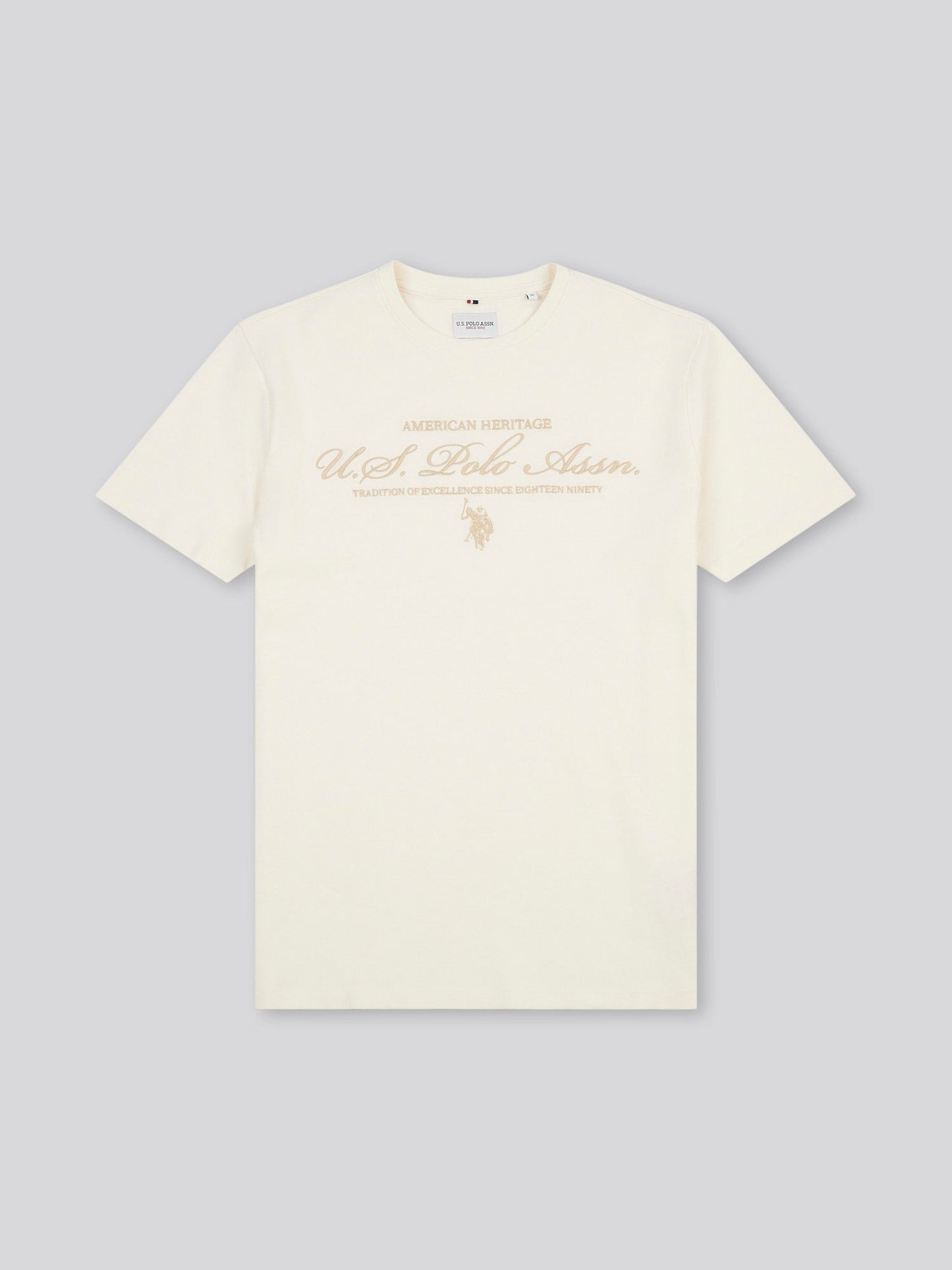 Mens Premium Graphic T-Shirt in Whisper White