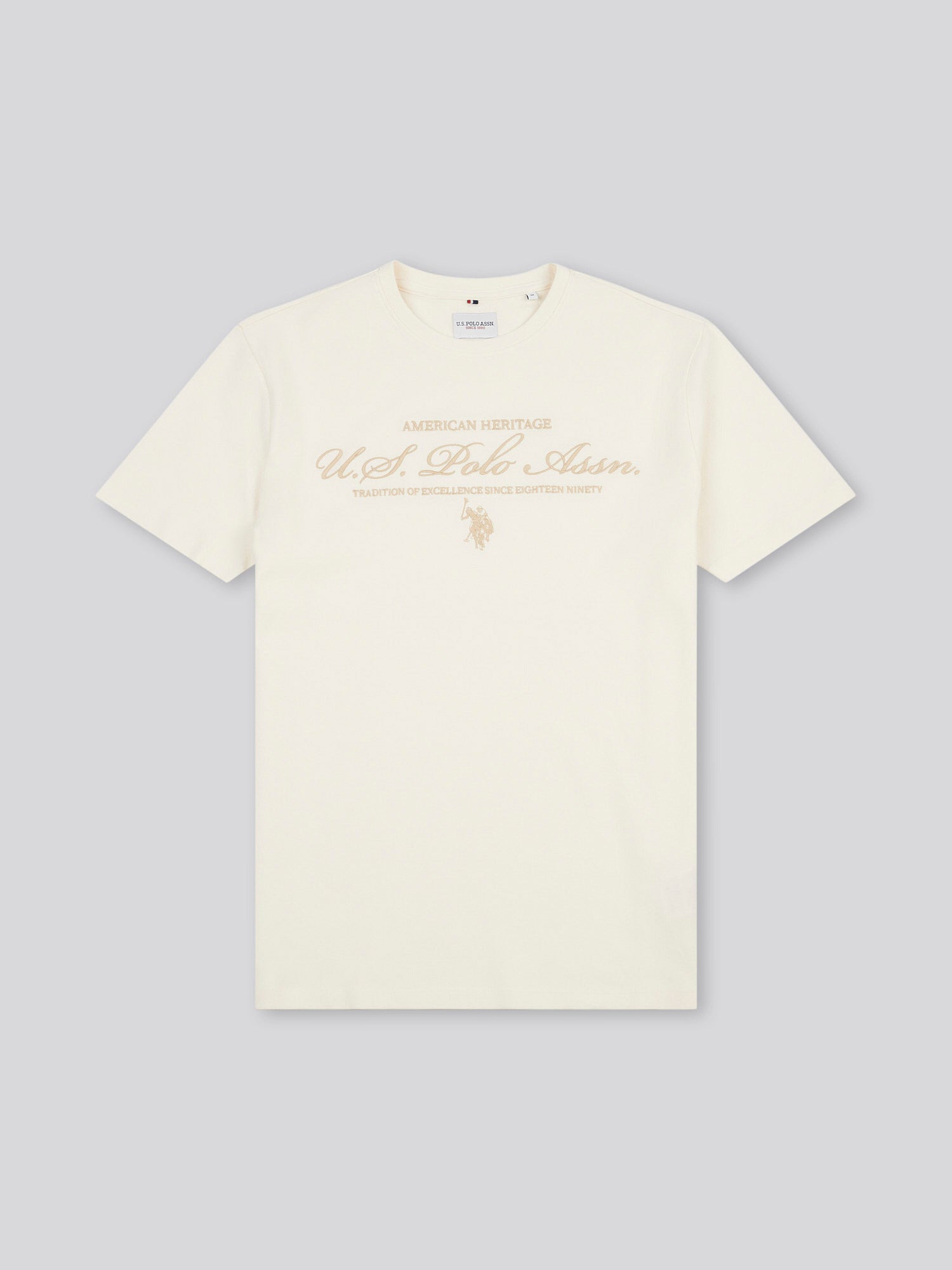 Mens Premium Graphic T-Shirt in Whisper White