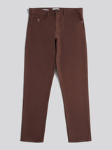 Mens Moleskin 5 Pocket Trouser in Chocolate Martini