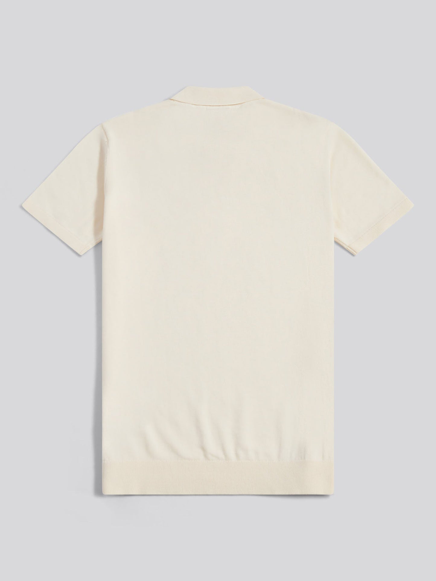 Mens Combed Cotton Polo Shirt Whisper White
