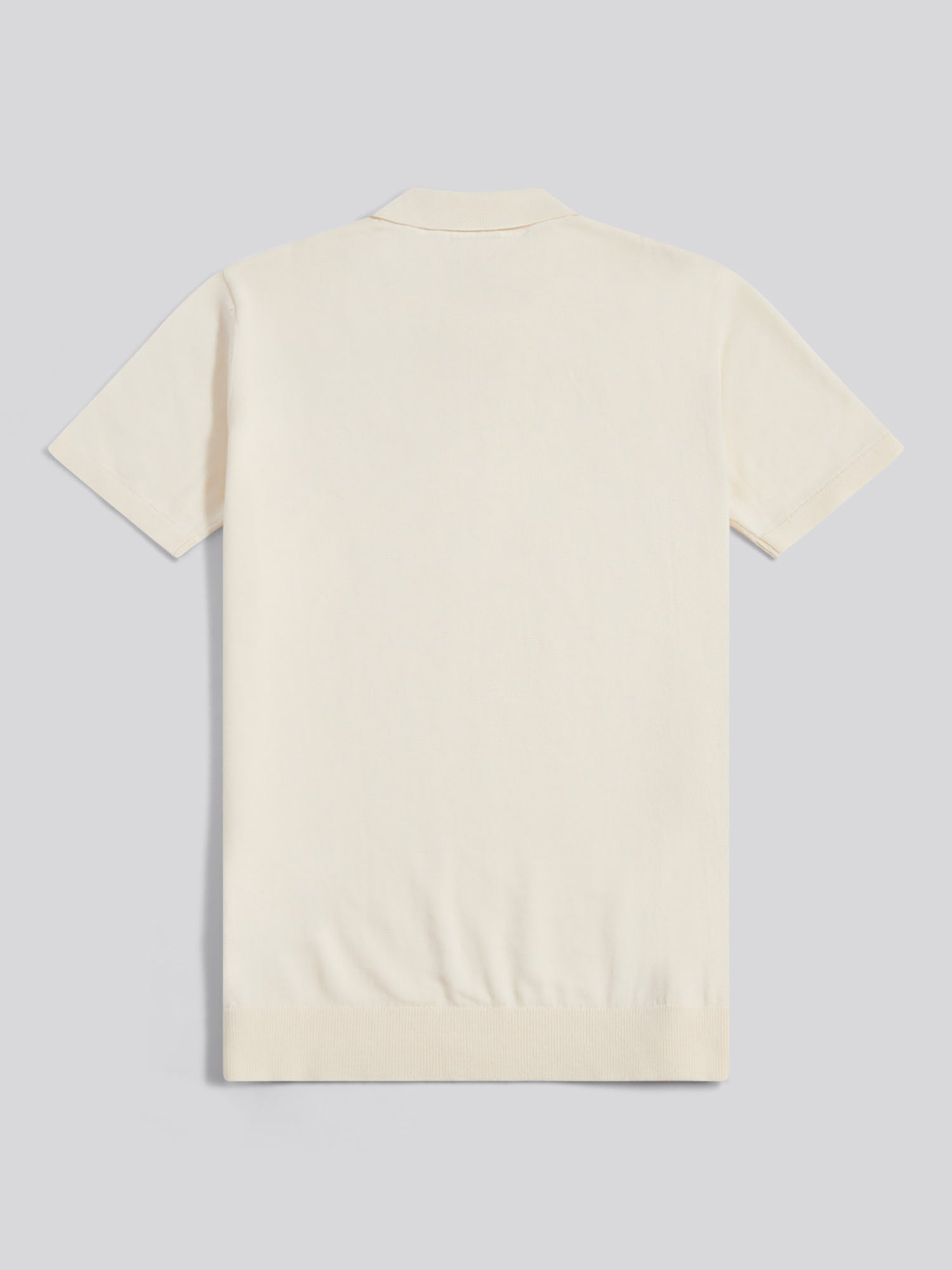 Mens Combed Cotton Polo Shirt Whisper White