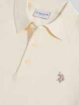Mens Combed Cotton Polo Shirt Whisper White
