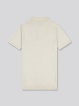 Mens Combed Cotton Polo Shirt Birch Marl / Multi Coloured DHM