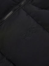 Mens Wide Baffle Gilet in Black