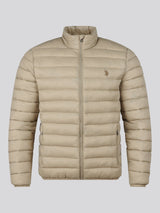 Mens Lightweight Bound Quilted Jacket Trench Coat