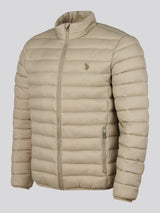 Mens Lightweight Bound Quilted Jacket Trench Coat