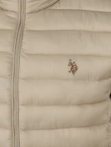 Mens Lightweight Bound Quilted Jacket Trench Coat