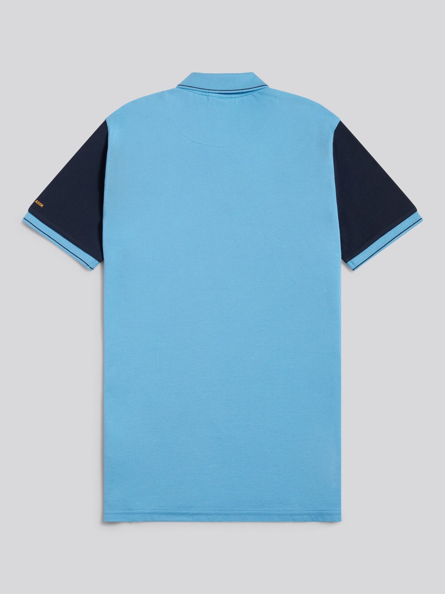 Mens Sash Pique Polo Shirt Heritage Blue