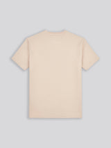 Mens Double Horsemen Twill T-Shirt in Doeskin