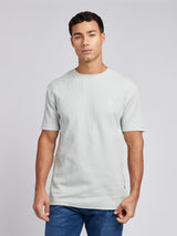 Mens Vertical Texture T-Shirt in Northern Droplet