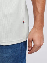 Mens Vertical Texture T-Shirt in Northern Droplet