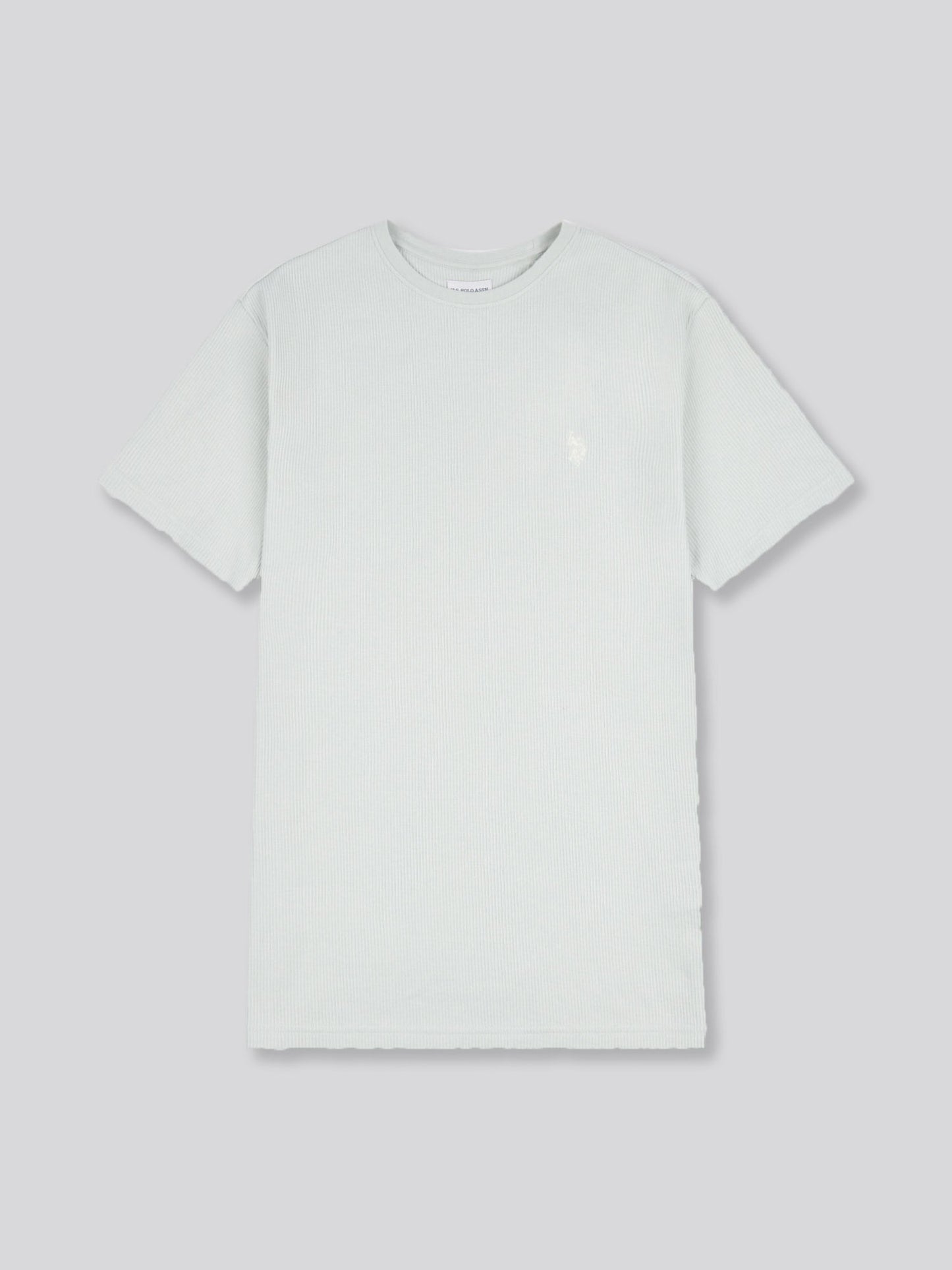 Mens Vertical Texture T-Shirt in Northern Droplet