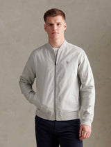 Mens Linen Blend Classic Bomber Northern Droplet