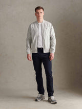Mens Linen Blend Classic Bomber Northern Droplet