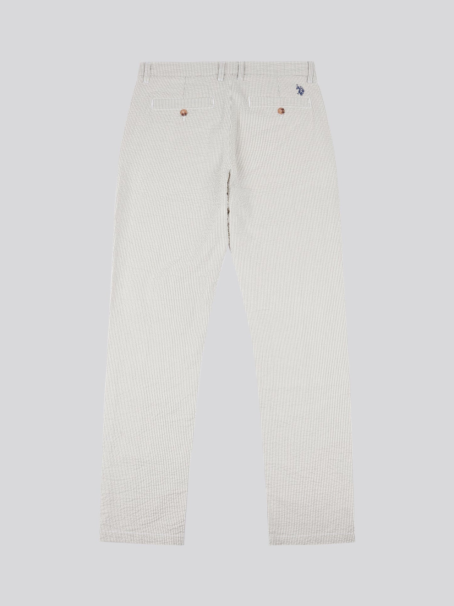 Mens Seersucker Woven Trouser in Northern Droplet