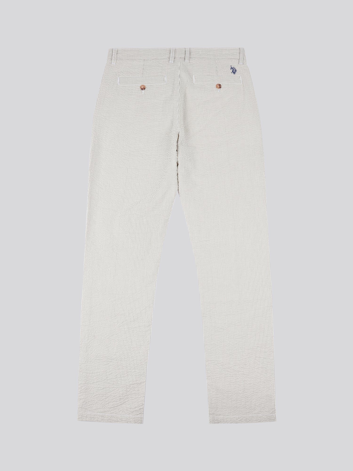 Mens Seersucker Woven Trouser in Northern Droplet
