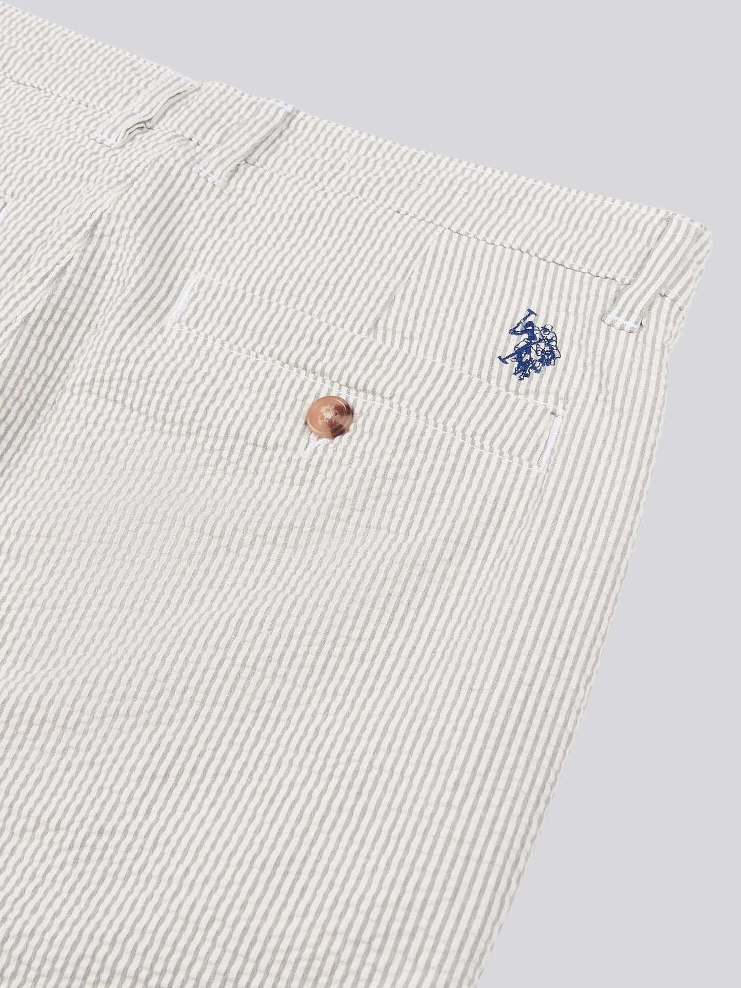 Mens Seersucker Woven Trouser in Northern Droplet