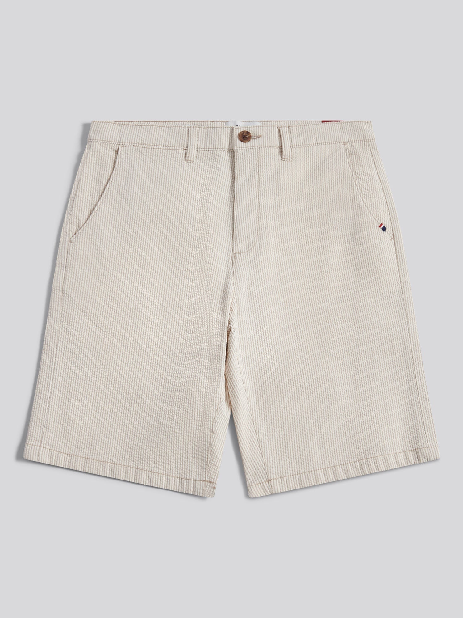 Mens Seersucker Chino Short Atmosphere