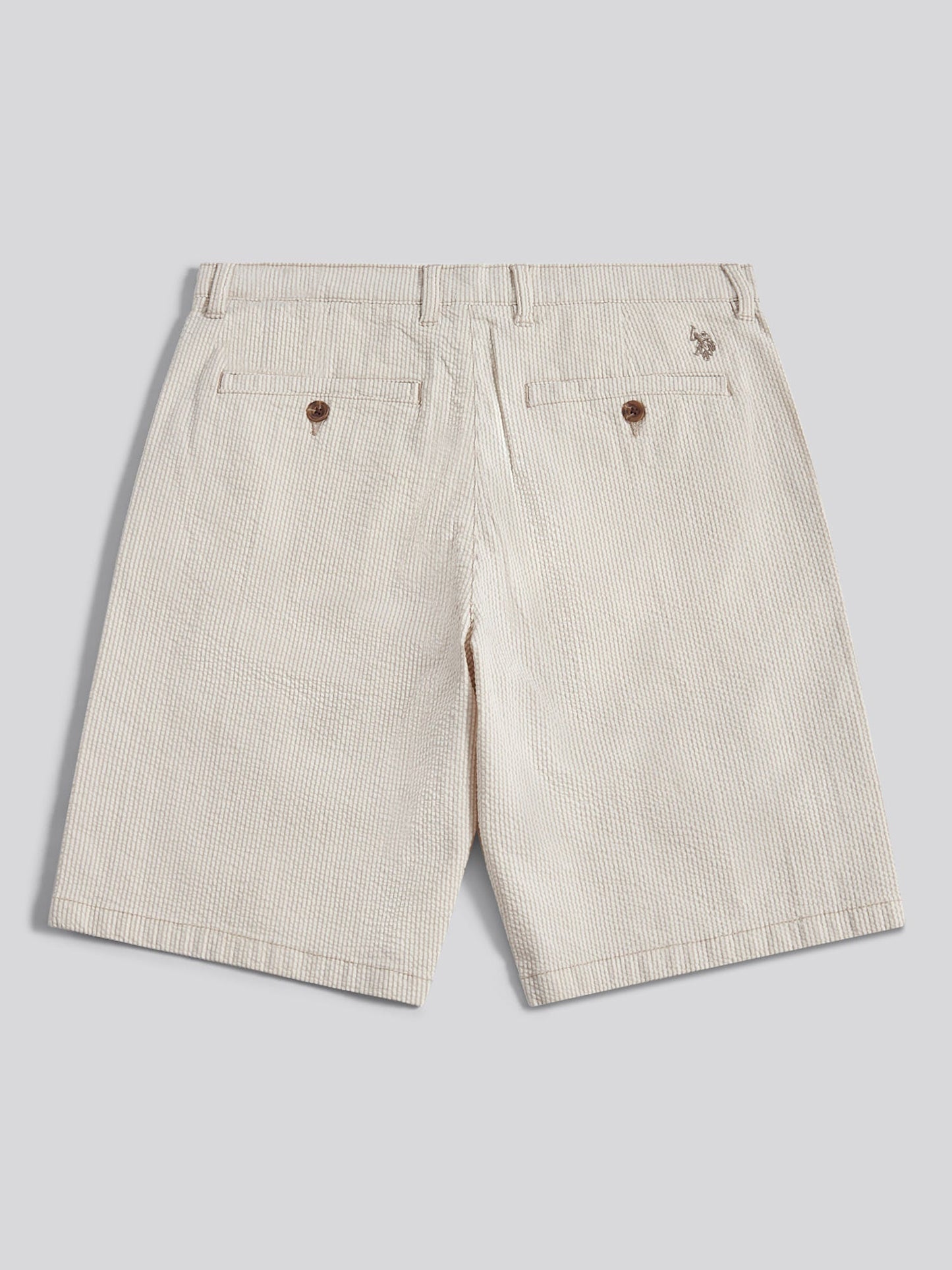 Mens Seersucker Chino Short Atmosphere