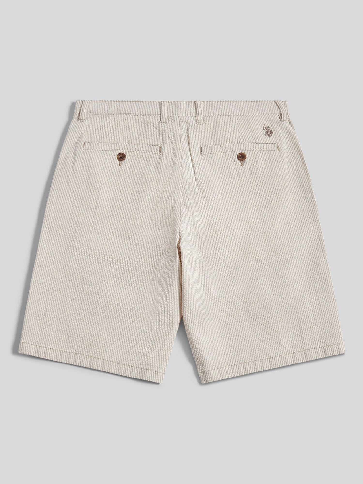 Mens Seersucker Chino Short Atmosphere