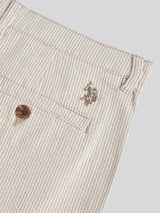 Mens Seersucker Chino Short Atmosphere