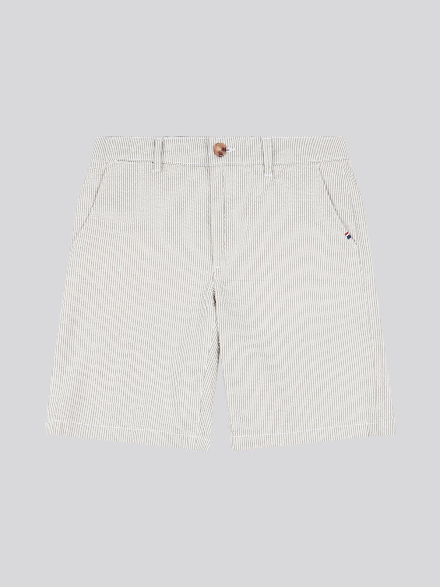 Mens Seersucker Chino Short Northern Droplet