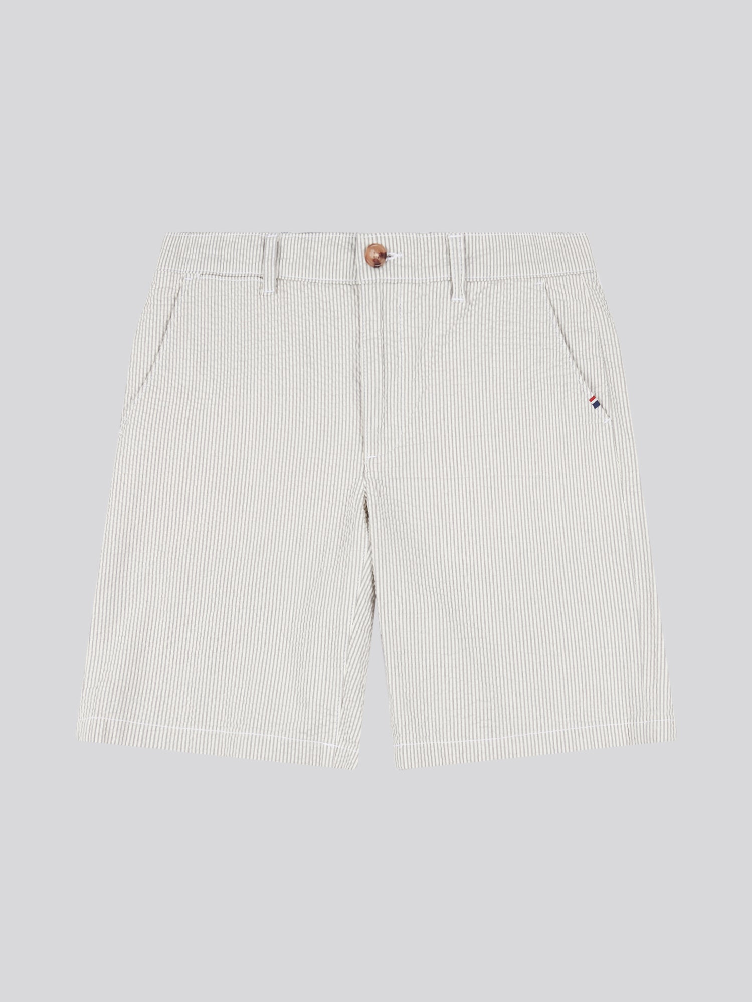 Mens Seersucker Chino Short Northern Droplet