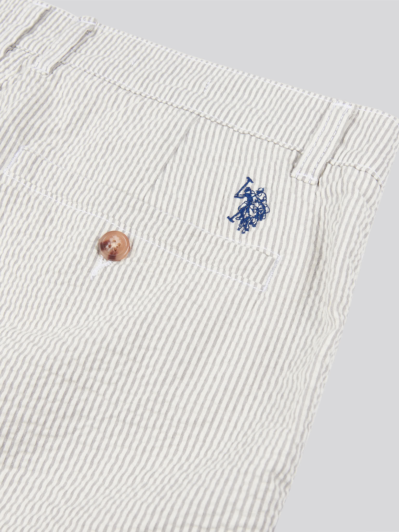 Mens Seersucker Chino Short Northern Droplet